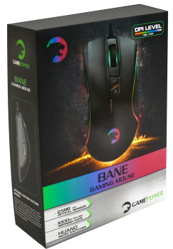 GAMEPOWER BANE GAMING OPTIK MOUSE USB SİYAH