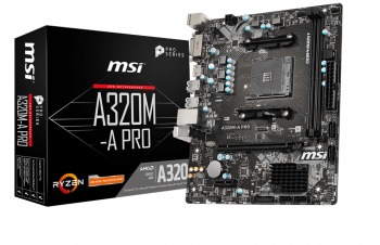 MSI A320M-A PRO DDR4 3200 (OC) DVI HDMI mATX