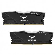 Team T-Force Delta RGB Black 32GB (2x16GB) 3200MHz CL16 DDR4 Gaming Ram (TF3D432G3200HC16FDC01)