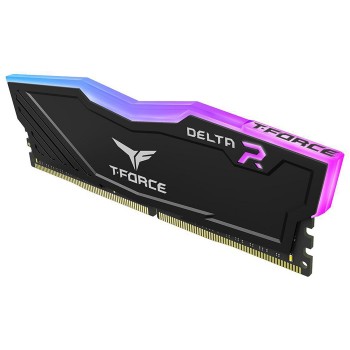 Team T-Force Delta RGB Black 32GB (2x16GB) 3200MHz CL16 DDR4 Gaming Ram (TF3D432G3200HC16FDC01)