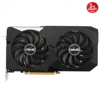 ASUS DUAL-RX6600-8G 8GB GDDR6 HDMI DP 128Bit