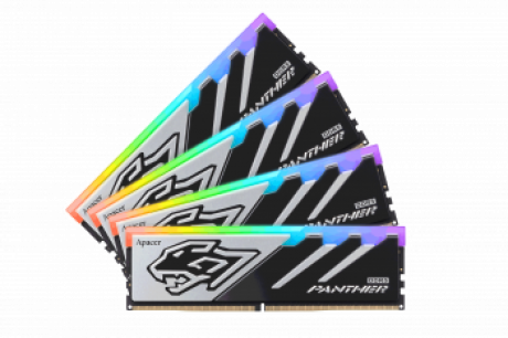 Apacer Panther RGB 32GB 2x16GB 5200MHz CL38 DDR5 Gaming Ram (AH5U32G52C5229BAA-2)