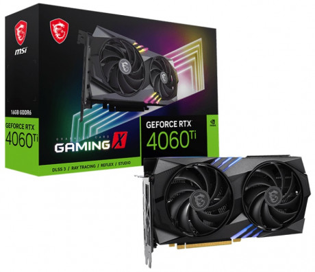 MSI GEFORCE RTX 4060 TI GAMING X 16G GDDR6 HDMI DP128BIT