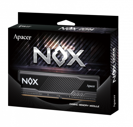 APACER NOX 16GB 1x16GB 3600MHz CL18 DDR4 Gaming Ram (AH4U16G36C252MBAA-1)