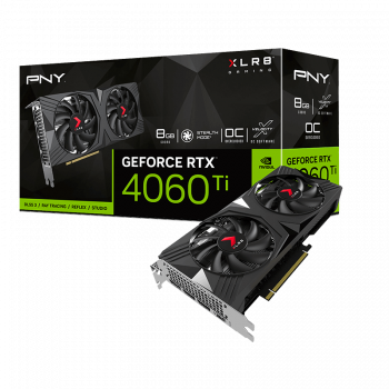 PNY RTX 4060 Ti VERTO Overclocked 8GB GDDR6 128Bit (VCG4060T8DFXPB1-O)