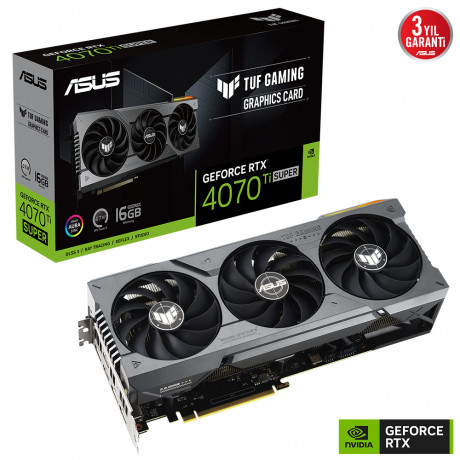 ASUS TUF RTX TUF-RTX4070TIS-16G-GAMING HDMI DP 256Bit