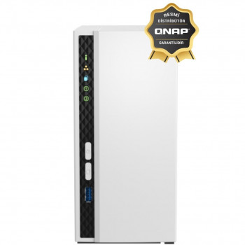 QNAP TS-233 2 YUVALI 2GB DEPOLAMA ÜNİTESİ (Resmi Distribütör Garantili)