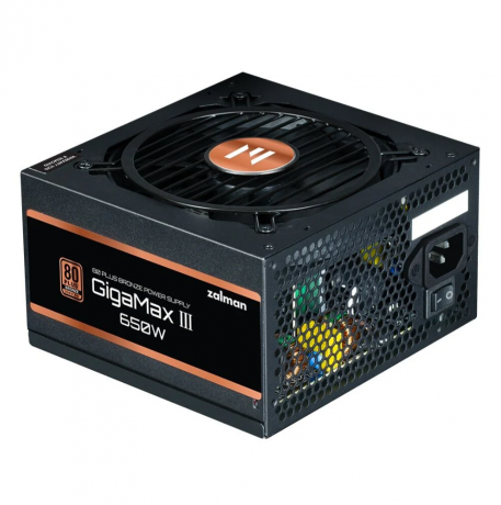 ZALMAN GIGAMAX III 650W ZM650-GV3 80+ BRONZE POWER SUPPLY