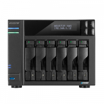 ASUSTOR AS6706T INTEL N5105 6 YUVALI 8GB DDR4 DEPOLAMA UNITESI