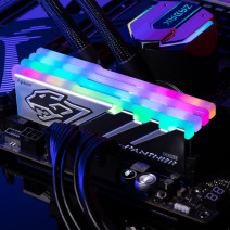 Apacer Panther RGB 16GB 1x16GB 6400MHz CL36 DDR5 Gaming Ram (AH5U16G64C6529BAA-1)