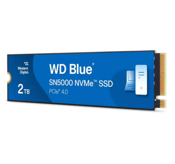 2TB WD BLUE M.2 NVMe SN5000 5150/4850MB/s WDS200T4B0E GEN4 SSD